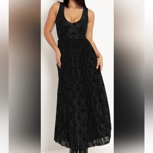 Black Milk Burned Velvet Lined Dress